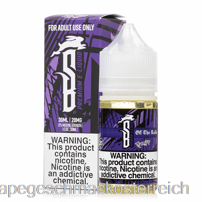 Off The Rails – Suicide Bunny Salts – 30 Ml, 20 Mg Vape-Geschmack
